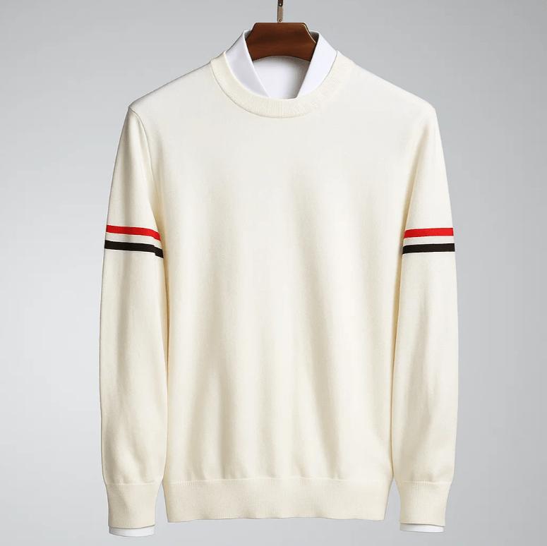 Thomas | Premium Sweater met Ronde Hals - Bellanza