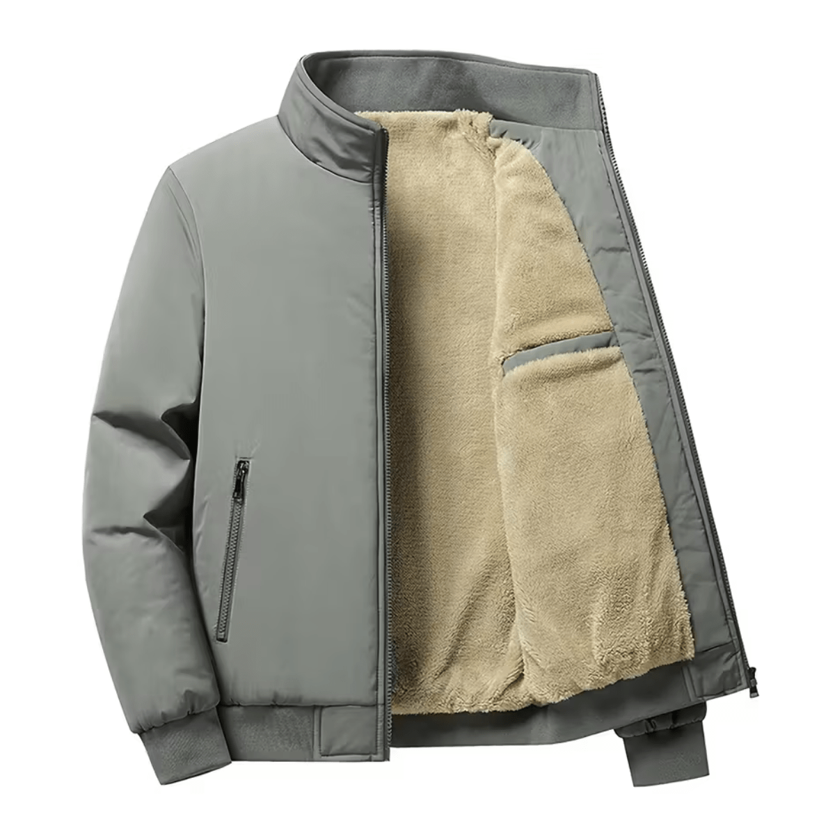 Thomas | Warm en Comfortabel Heren Fleece Jack - Bellanza