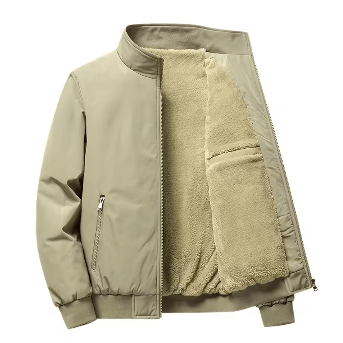 Thomas | Warm en Comfortabel Heren Fleece Jack - Bellanza