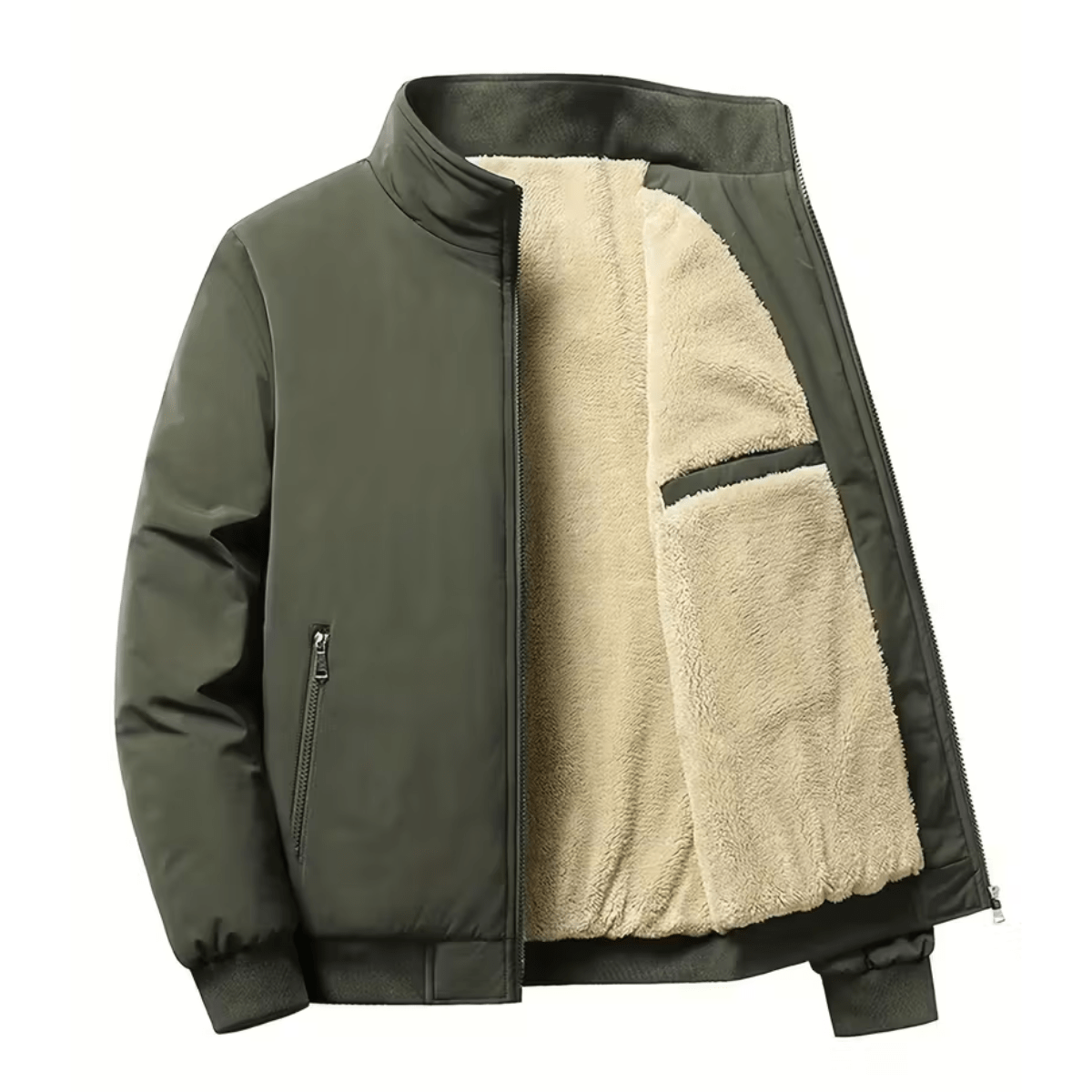 Thomas | Warm en Comfortabel Heren Fleece Jack - Bellanza