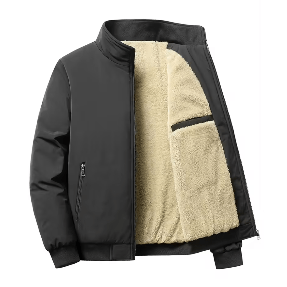 Thomas | Warm en Comfortabel Heren Fleece Jack - Bellanza