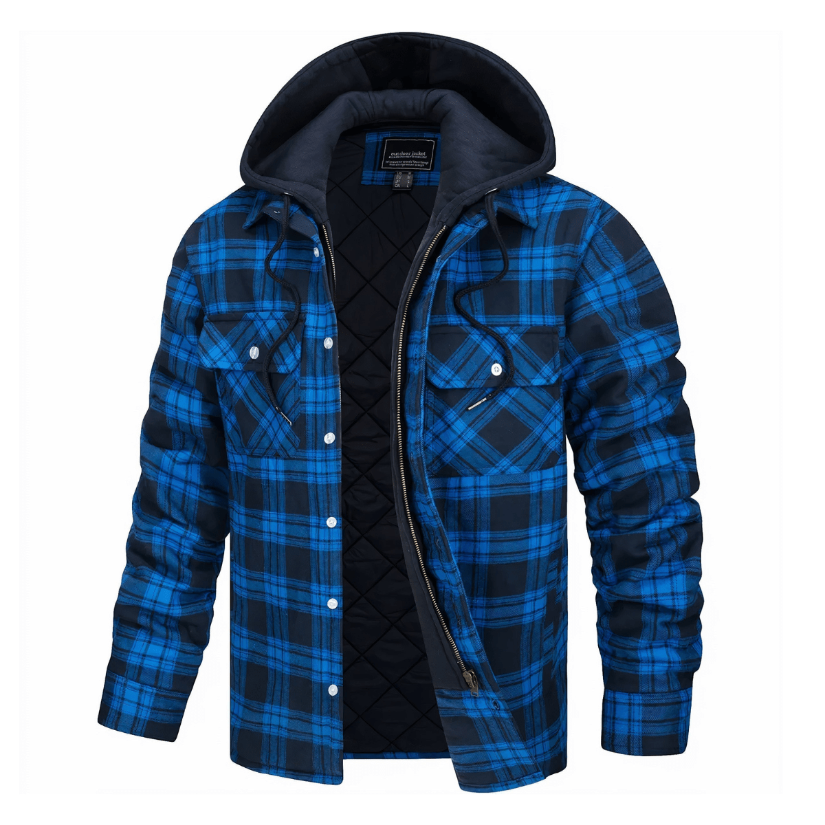 Tibor | Casual Herenvest met Afneembare Capuchon - Bellanza