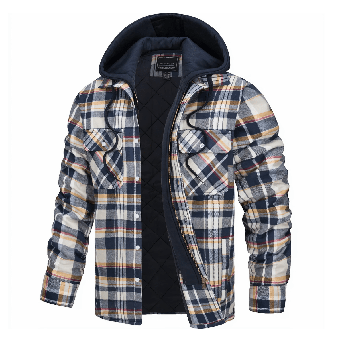 Tibor | Casual Herenvest met Afneembare Capuchon - Bellanza