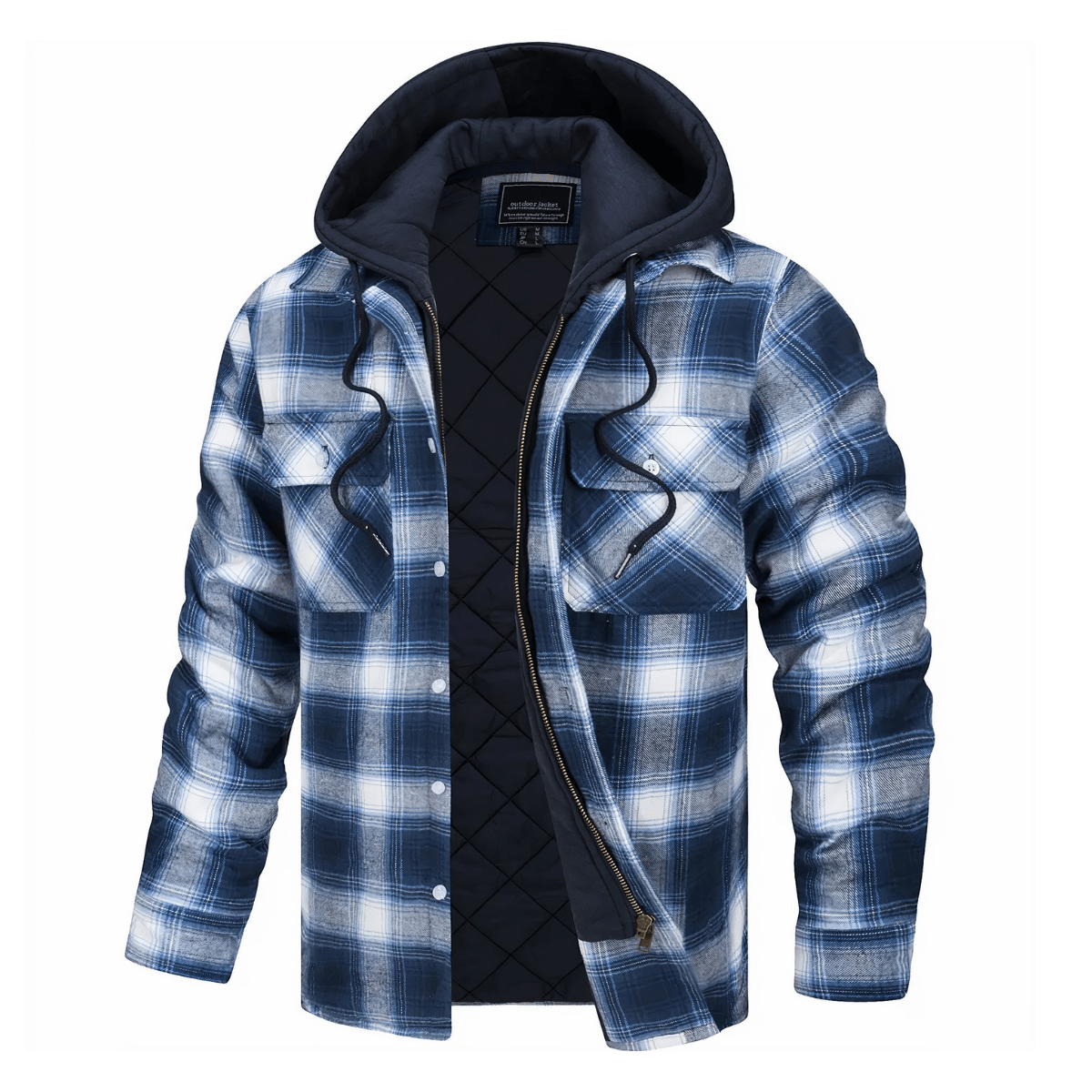 Tibor | Casual Herenvest met Afneembare Capuchon - Bellanza