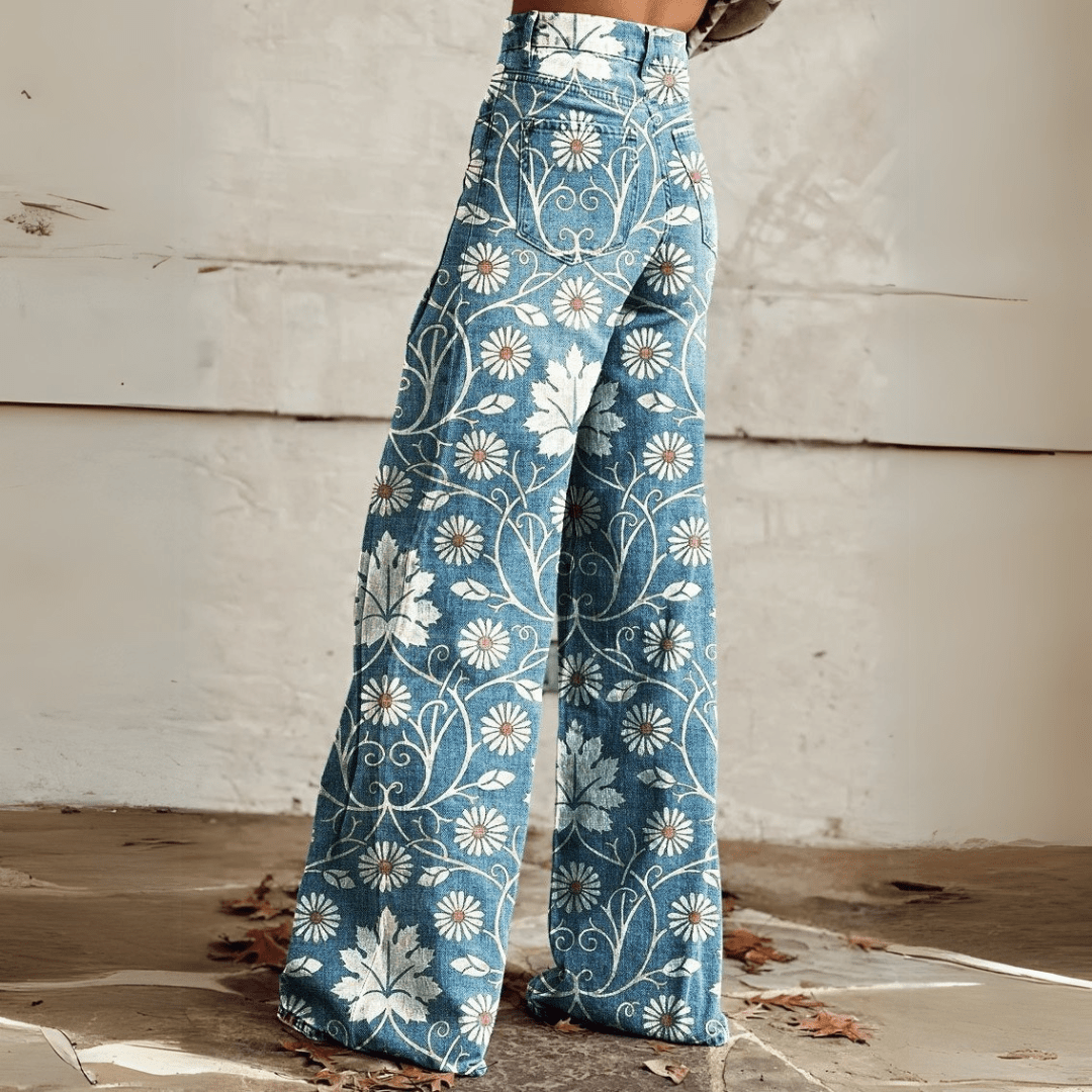 Trendy Boho Vintage Broek - bellanza
