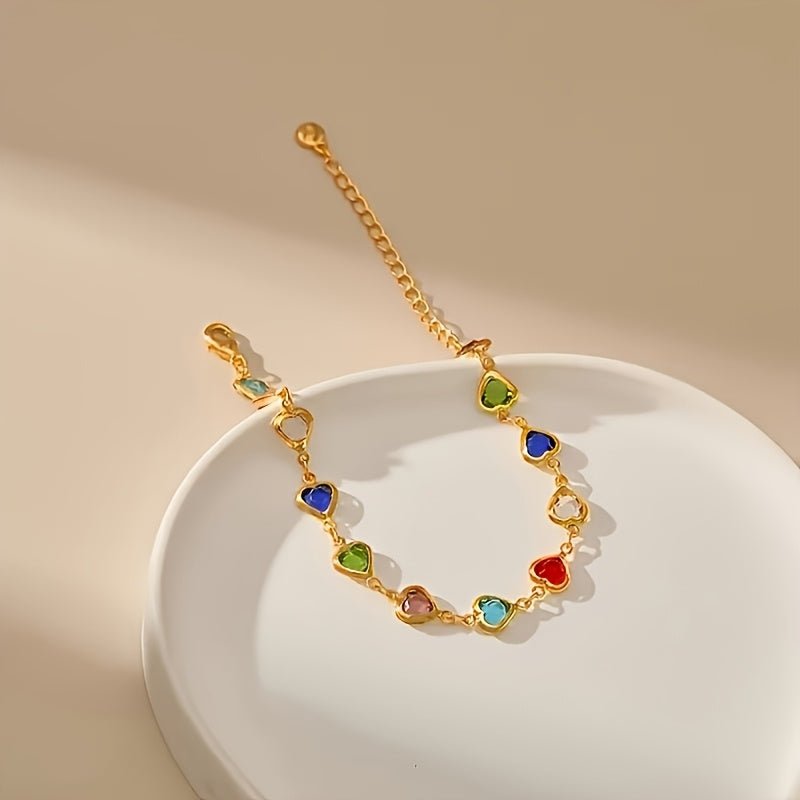 Unieke hartvormige armband - Bellanza