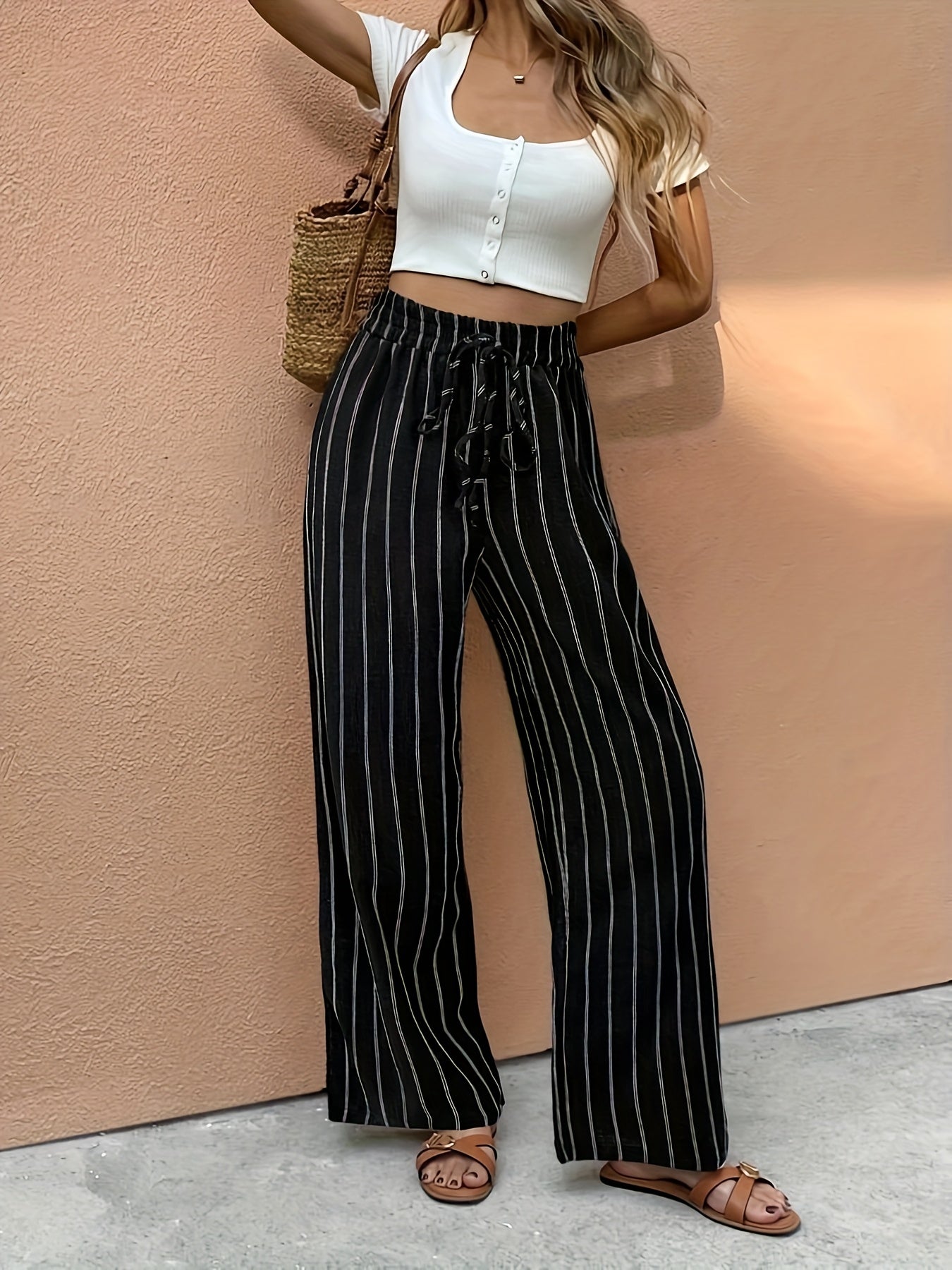 Valentina™ | Casual Dames Zomerbroek - bellanza