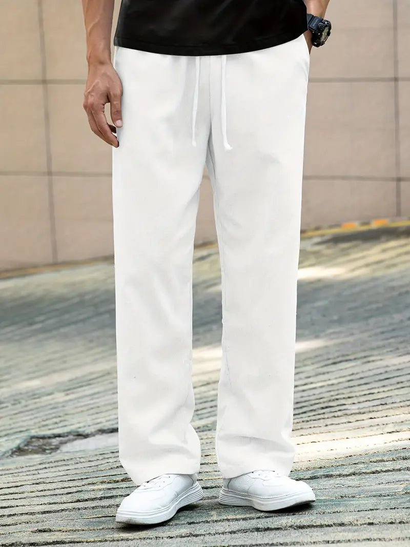 Valerio Casual Linnen Zomerbroek - bellanza