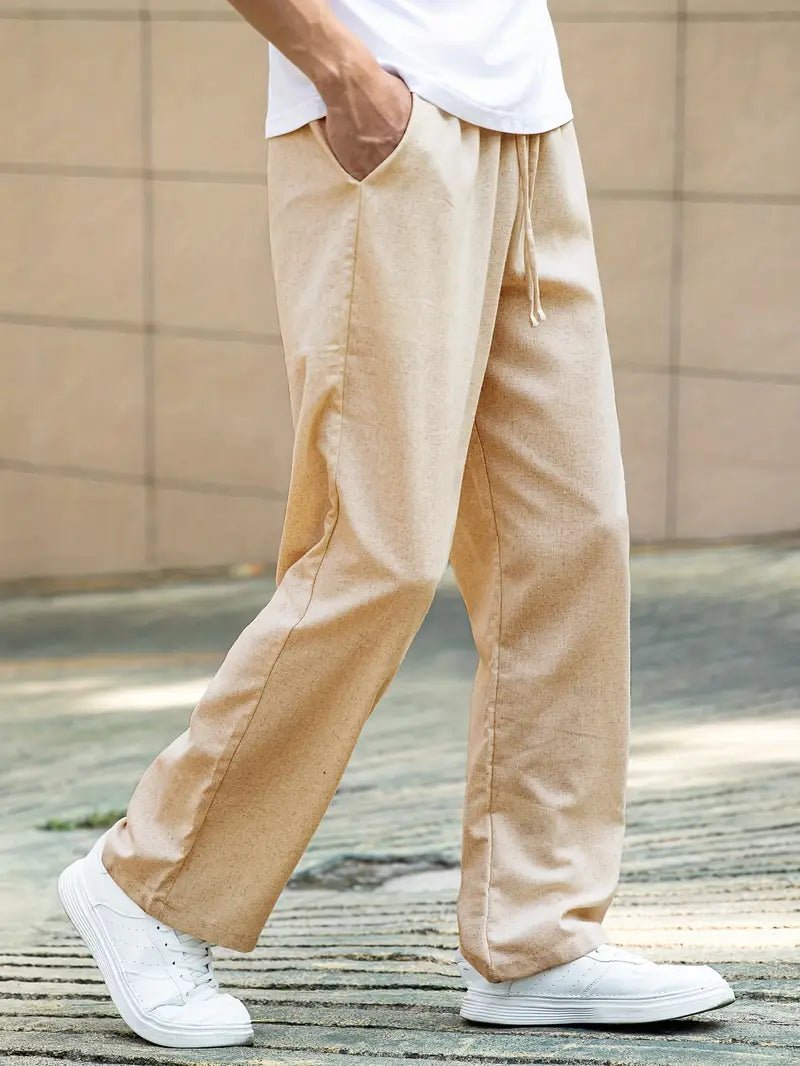 Valerio Casual Linnen Zomerbroek - bellanza