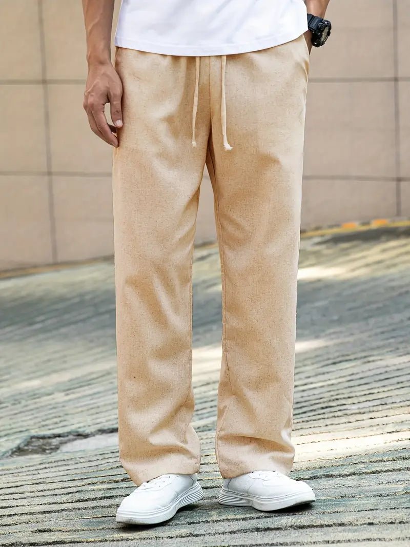 Valerio Casual Linnen Zomerbroek - bellanza