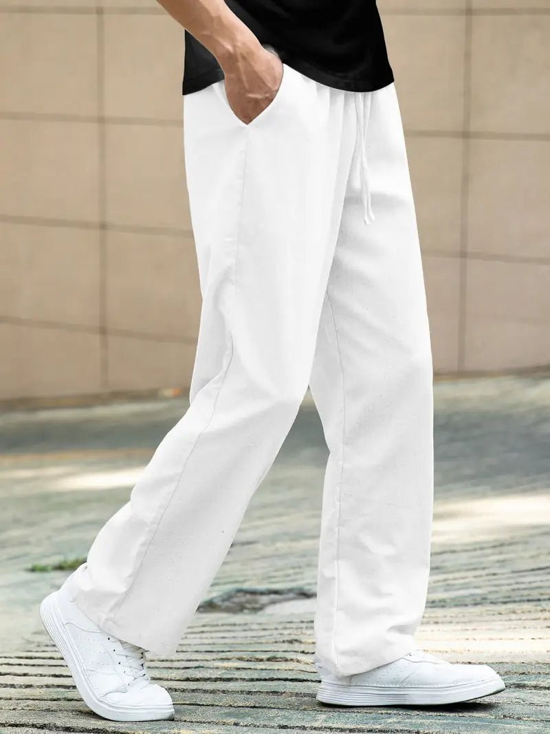 Valerio Casual Linnen Zomerbroek - bellanza