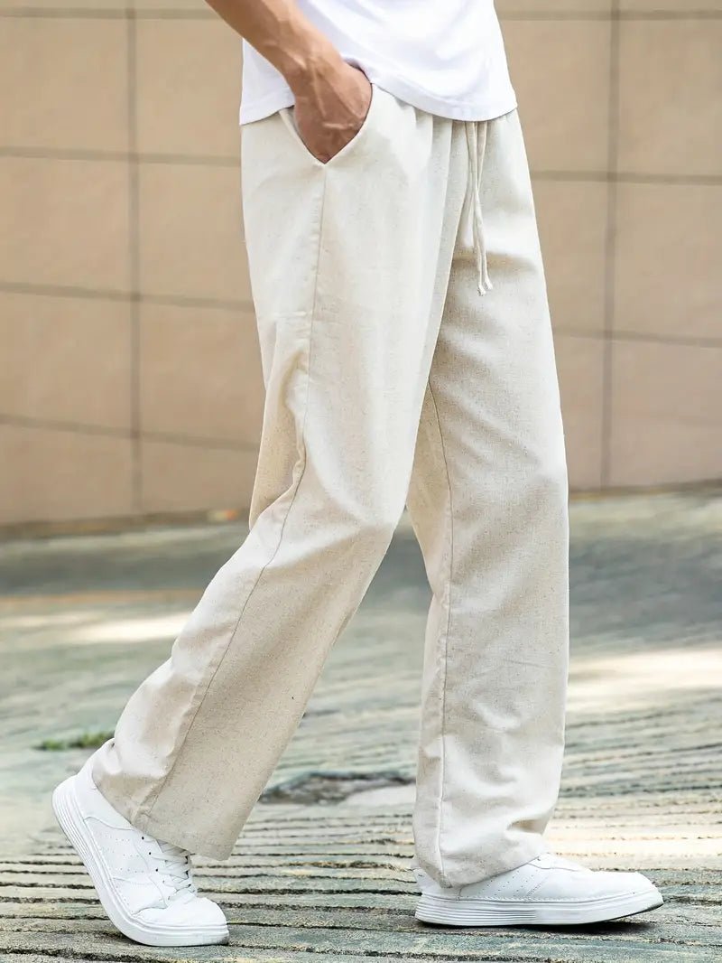 Valerio Casual Linnen Zomerbroek - bellanza