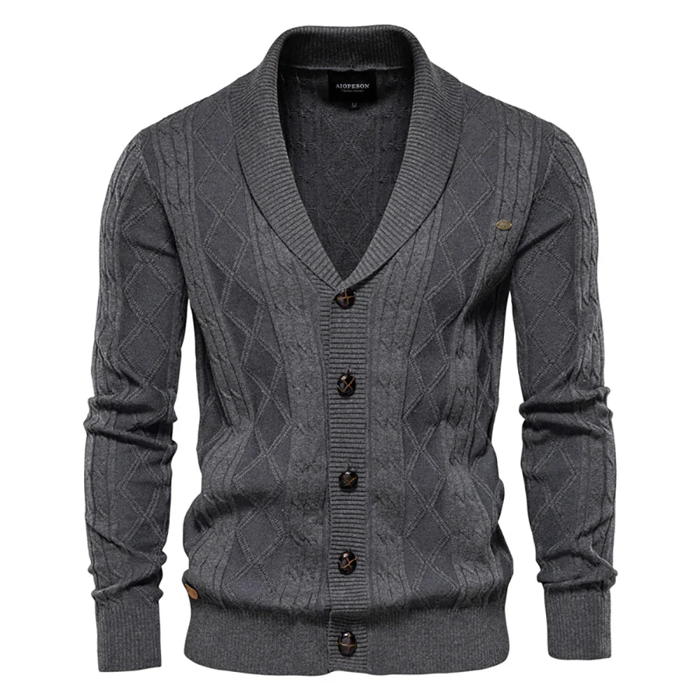 Van Tilburgh™ | Heren Cardigan met Knopen - bellanza