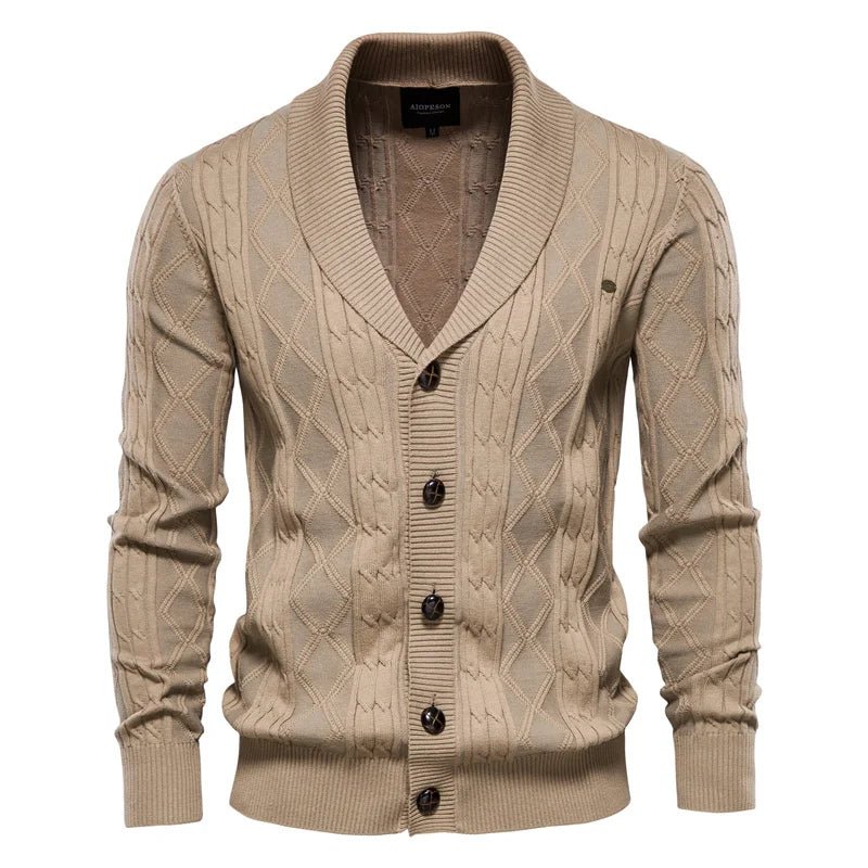 Van Tilburgh™ | Heren Cardigan met Knopen - bellanza