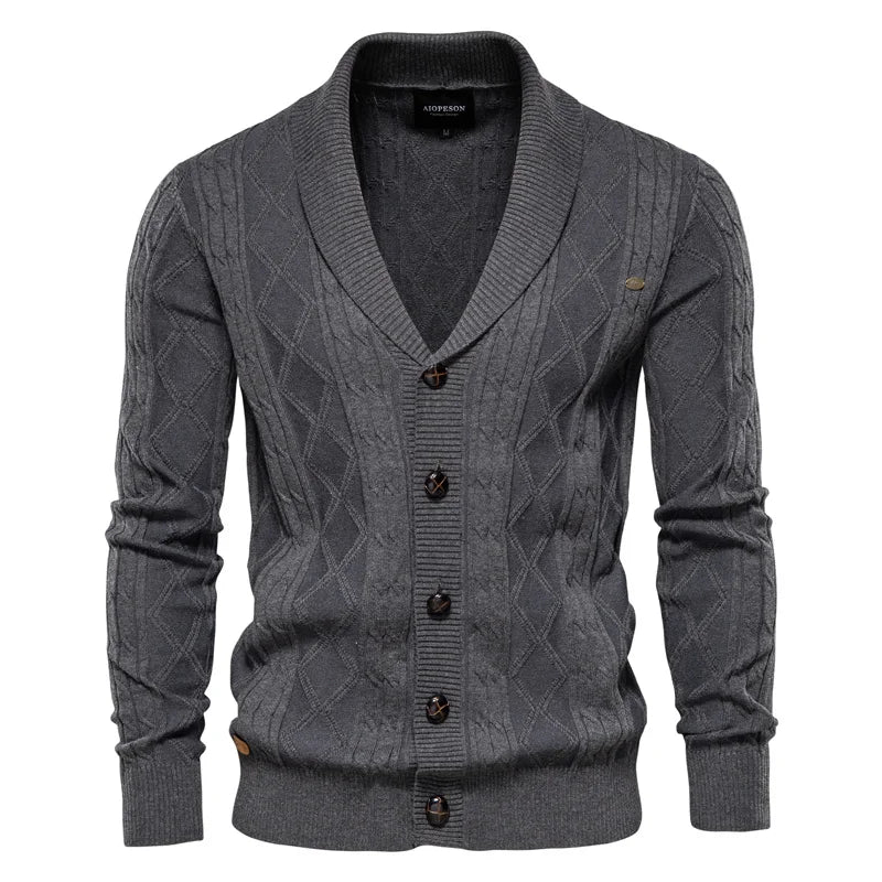 Van Tilburgh™ | Heren Cardigan met Knopen - bellanza