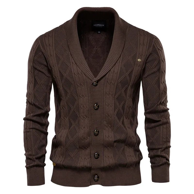 Van Tilburgh™ | Heren Cardigan met Knopen - bellanza
