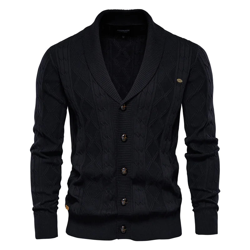Van Tilburgh™ | Heren Cardigan met Knopen - bellanza