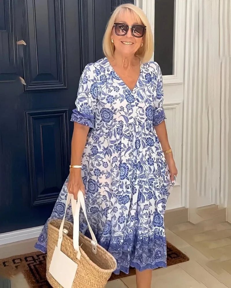 Velora™ | Elegante en comfortabele zomerjurk - bellanza