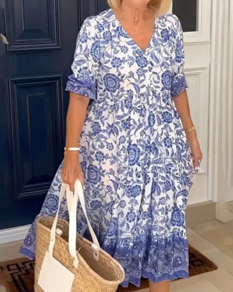 Velora™ | Elegante en comfortabele zomerjurk - bellanza