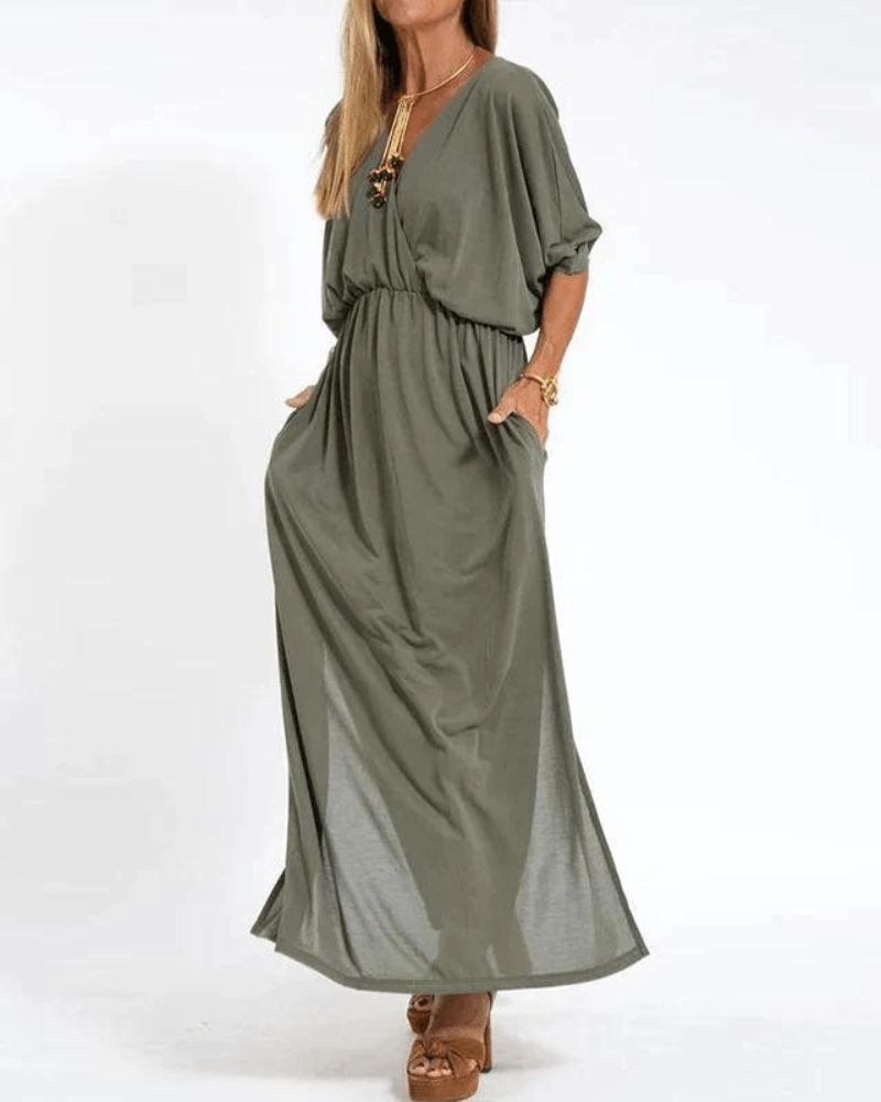 Vera™ | Elegante en Comfortabele Maxi Zomerjurk - bellanza