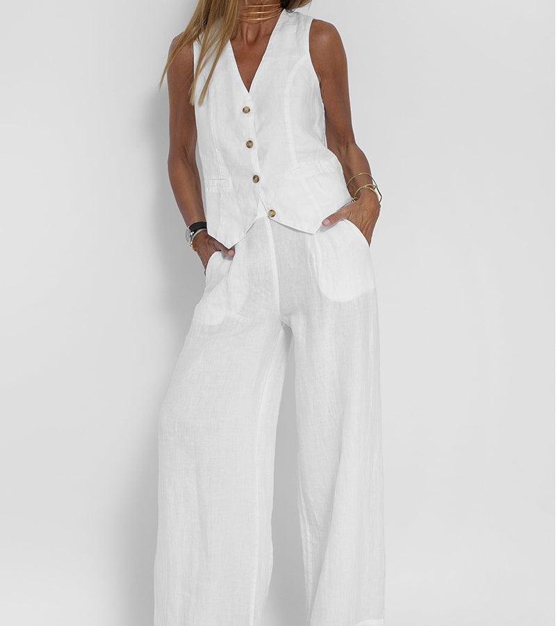 Vest & Broek Katoenen Vrijetijdspak - bellanza