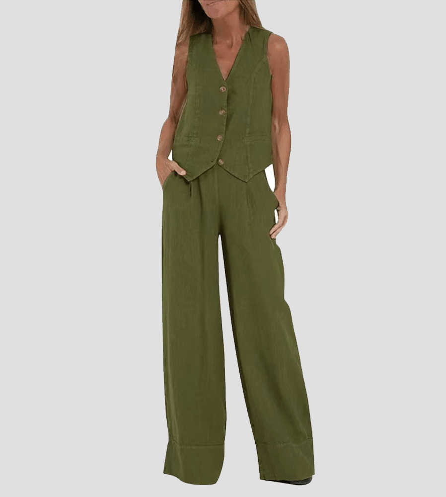 Vest & Broek Katoenen Vrijetijdspak - bellanza