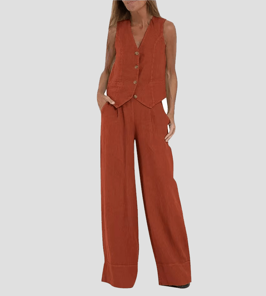 Vest & Broek Katoenen Vrijetijdspak - bellanza
