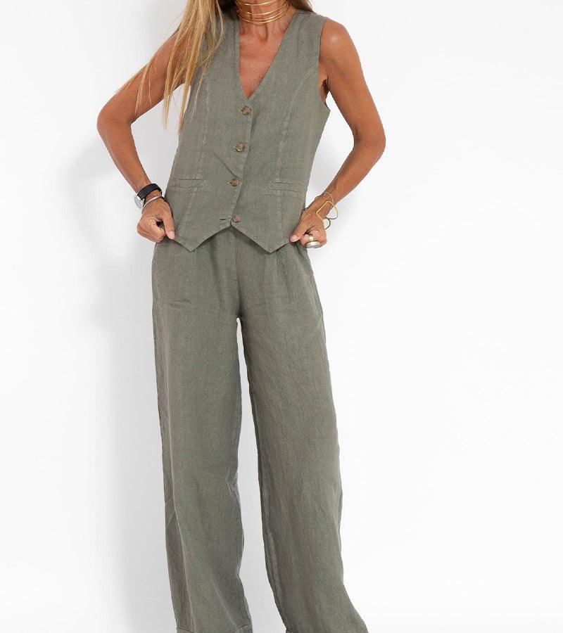Vest & Broek Katoenen Vrijetijdspak - bellanza