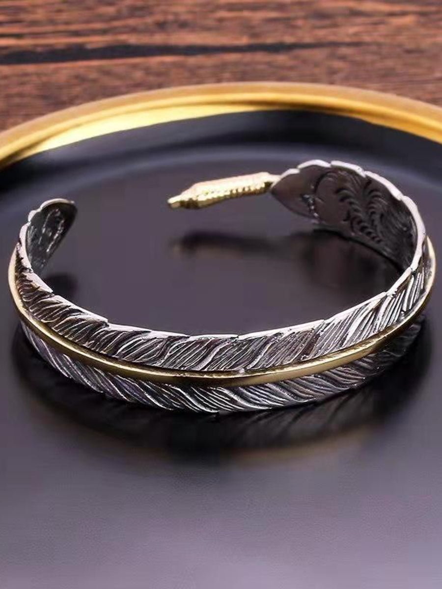 Vintage Western Veer Cuff Armband - Bellanza