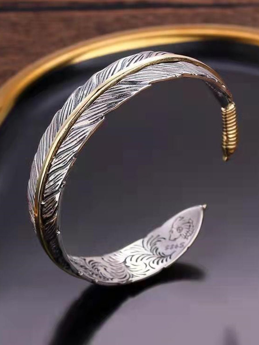 Vintage Western Veer Cuff Armband - Bellanza