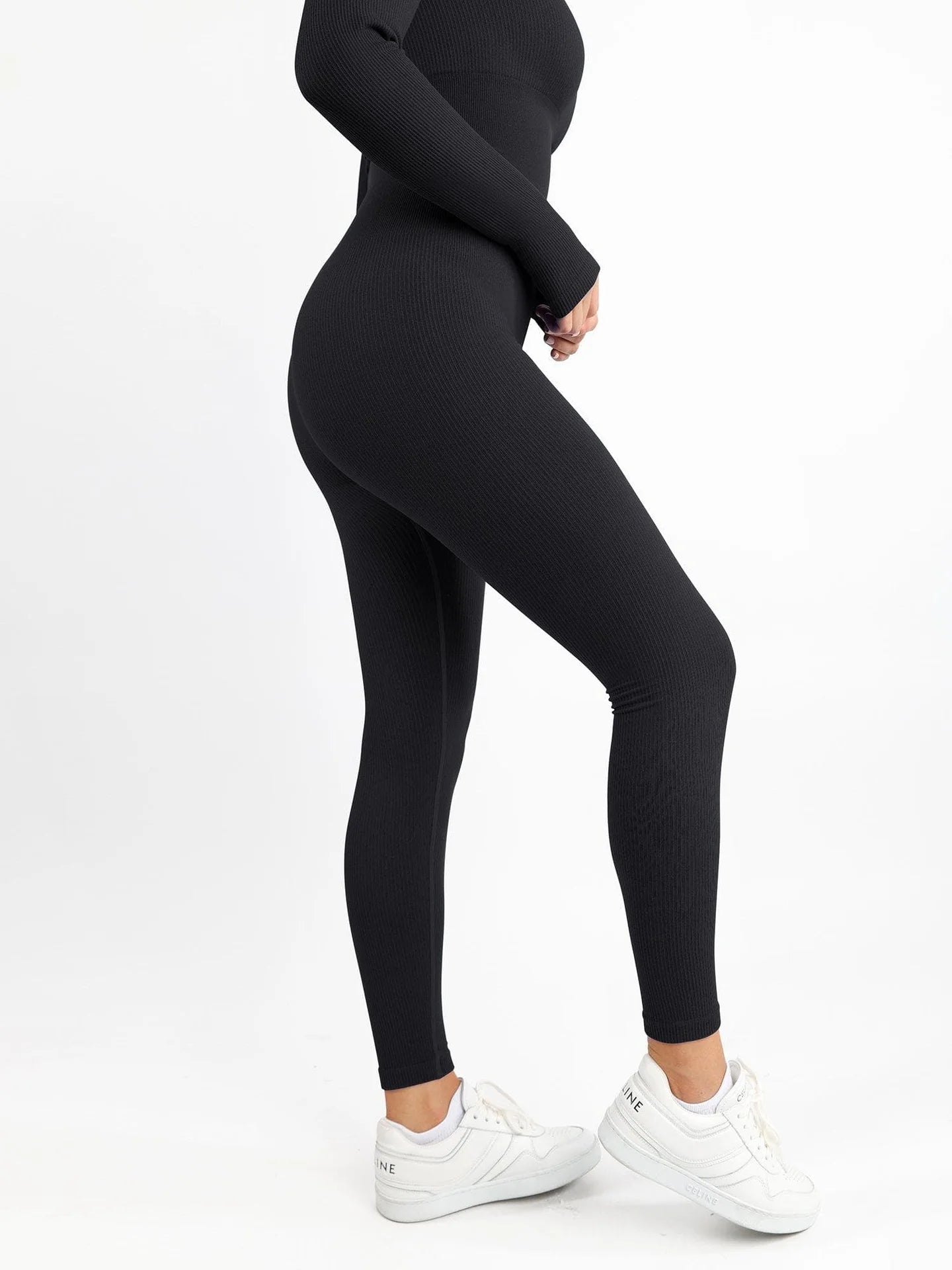 AMI® - Long Sleeve Jumpsuit - bellanza