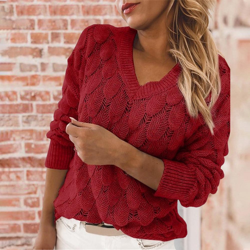 Lieke™ V-Hals Trui - bellanza