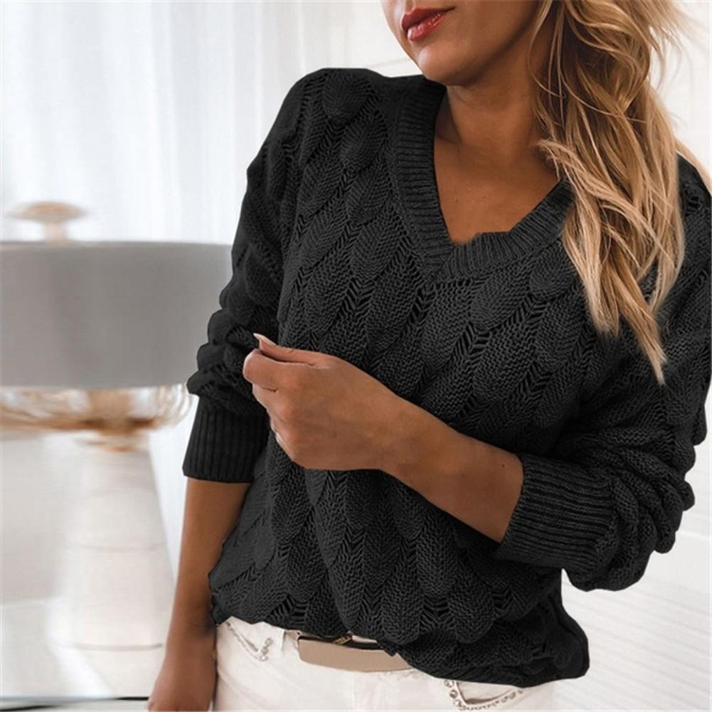 Lieke™ V-Hals Trui - bellanza