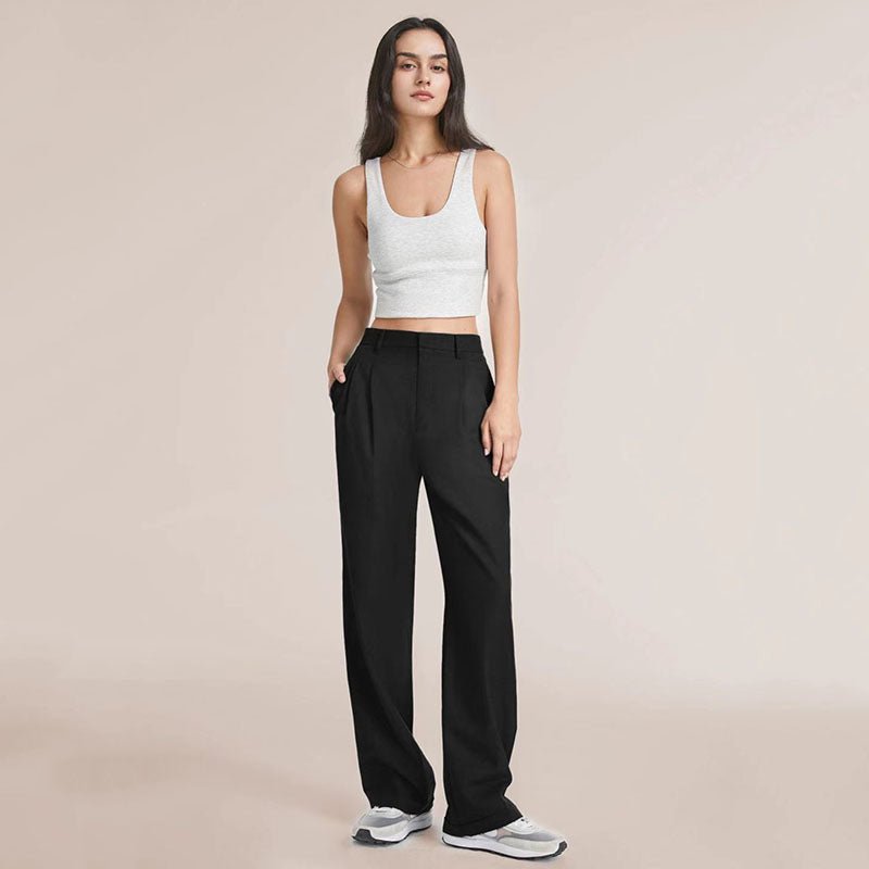 REECE - Dames Pantalon Met Wijde Pijpen - bellanza