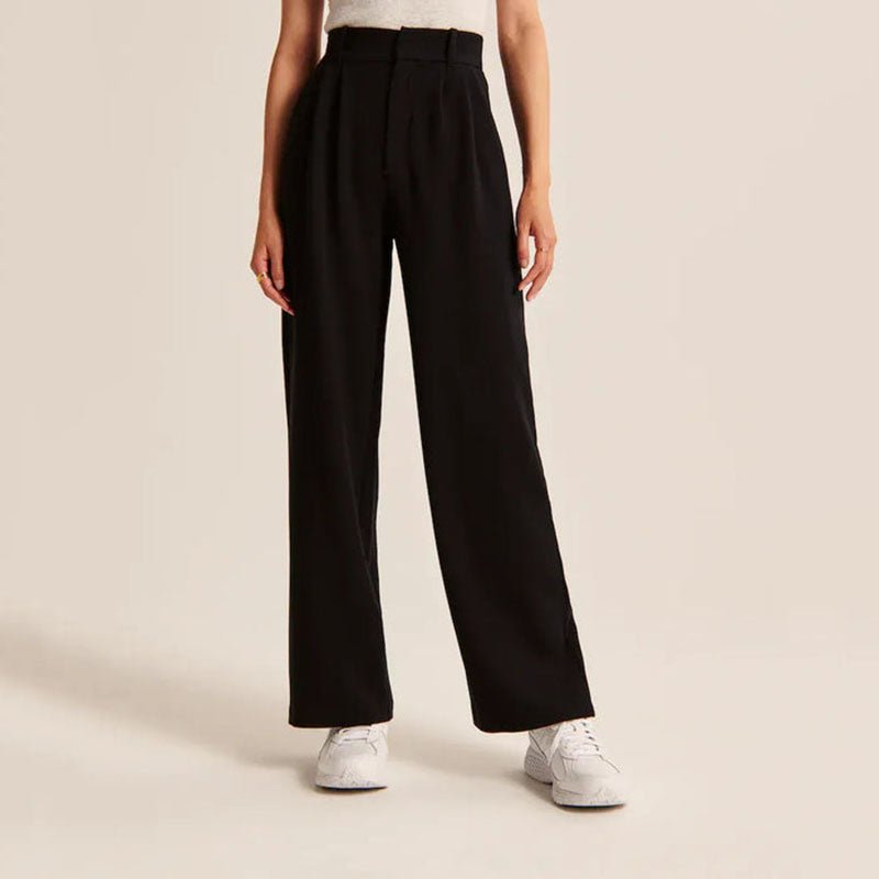 REECE - Dames Pantalon Met Wijde Pijpen - bellanza