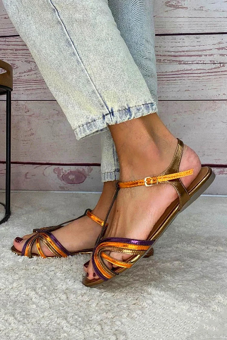 Katie – Mediterraanse Kleur Sandalen