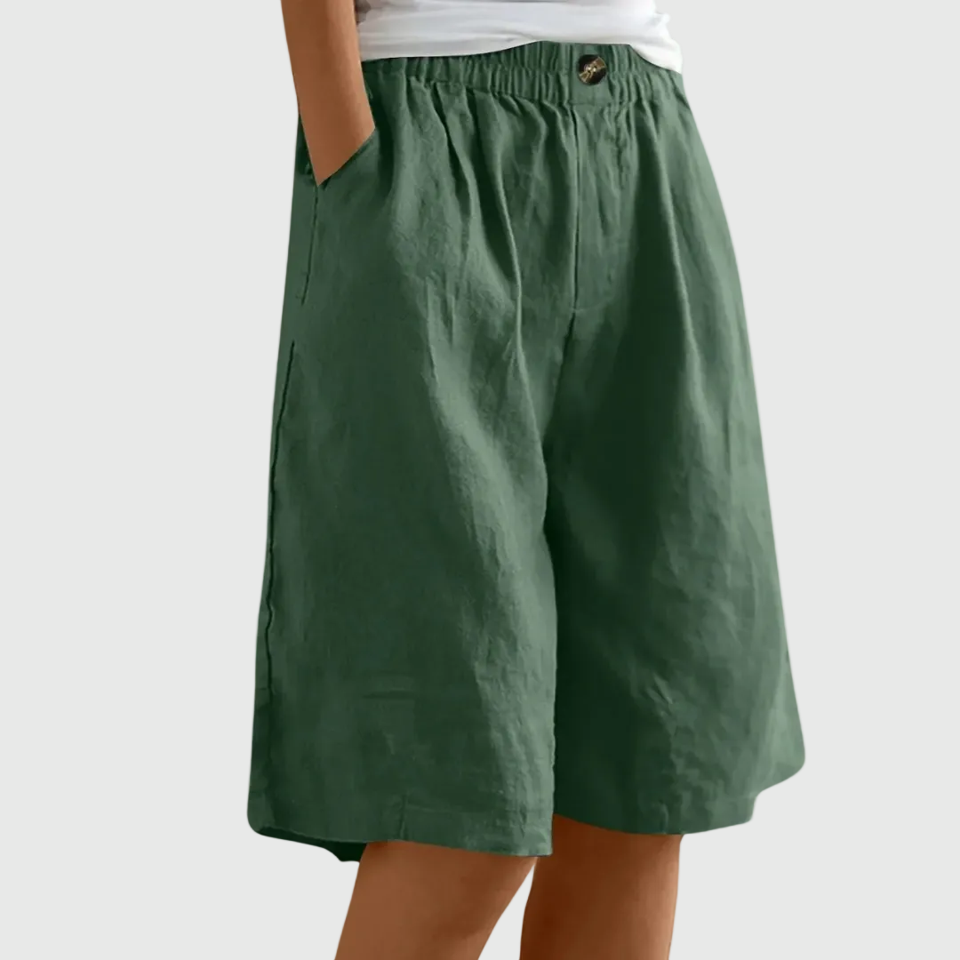 Indy | Elegante korte broek met relaxte pasvorm