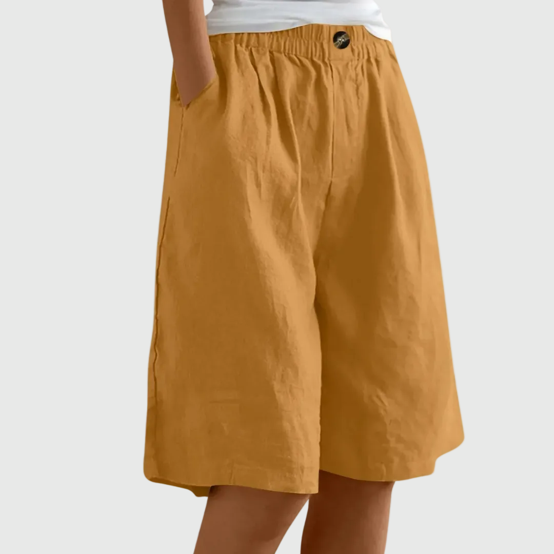 Indy | Elegante korte broek met relaxte pasvorm