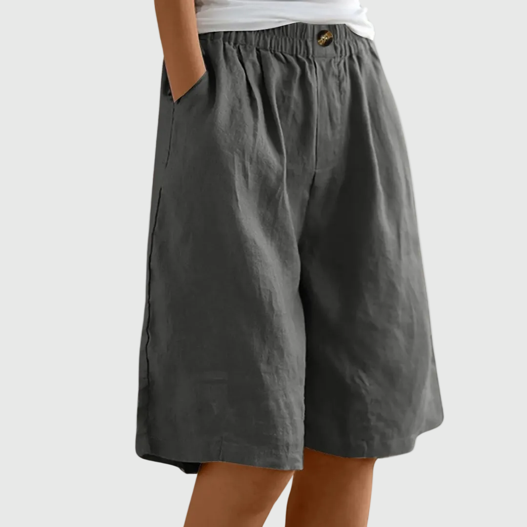 Indy | Elegante korte broek met relaxte pasvorm