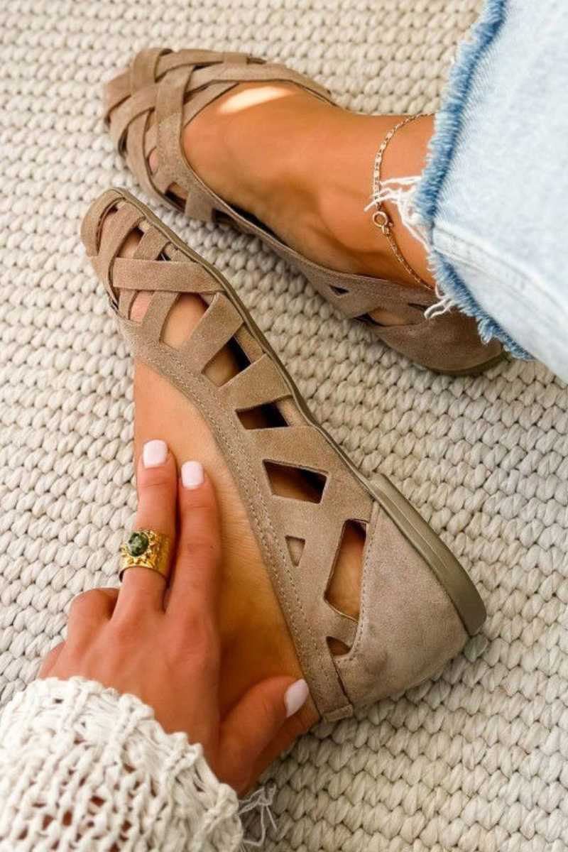 Helena – Geweven Zomersandalen