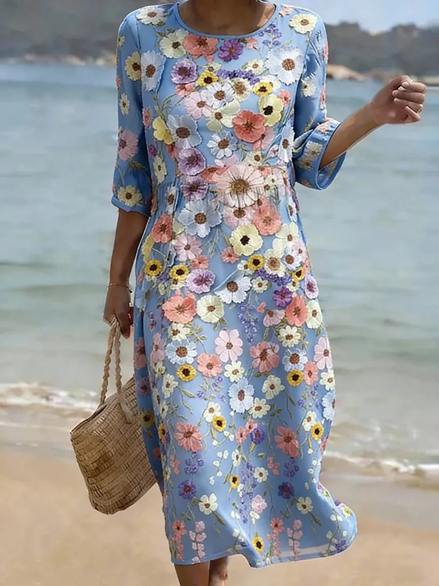 Melissa - Elegante Bloemenjurk