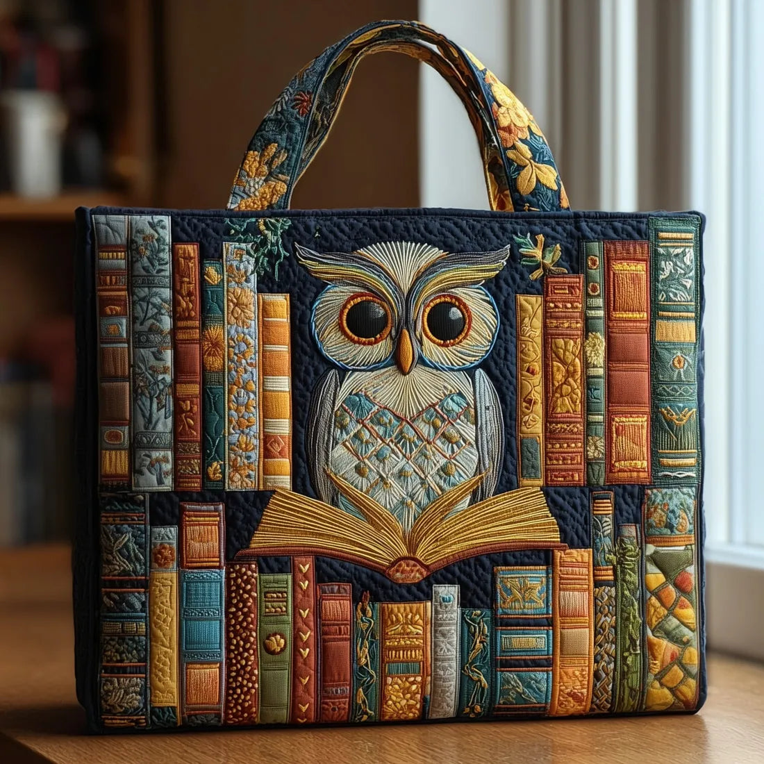 Hibou - Chic Gewatteerde Tote Tas