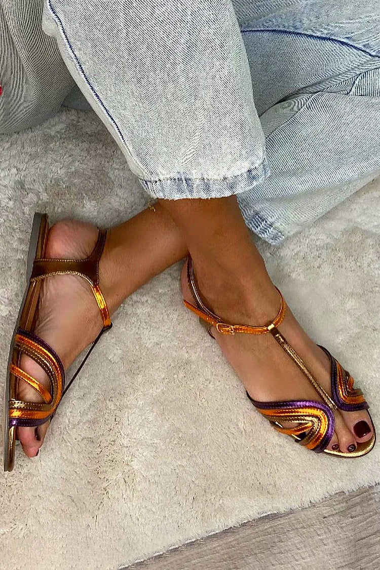 Katie – Mediterraanse Kleur Sandalen