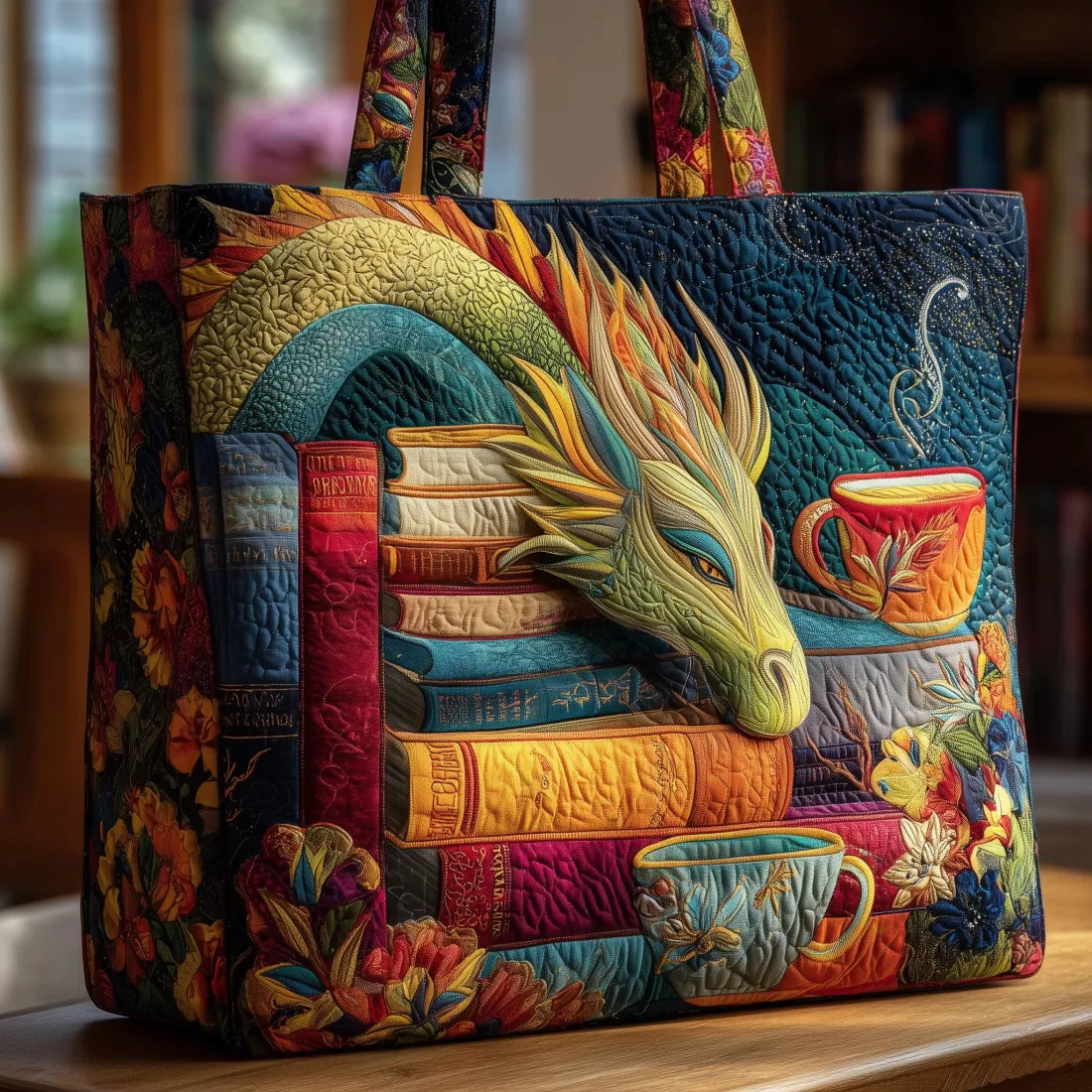 Léa - Gevoerde Kleurrijke Tas