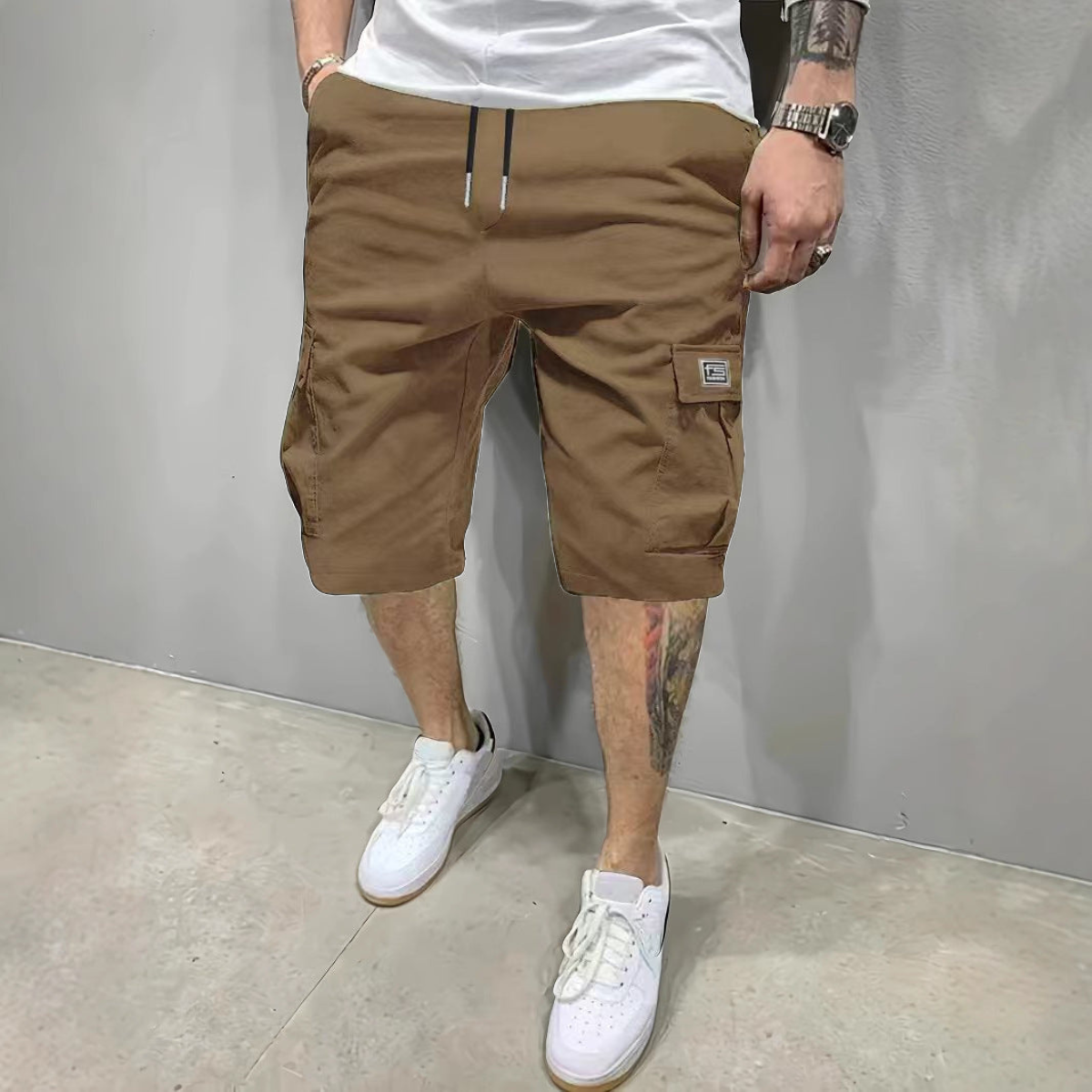 Marcus | Casual Heren Cargoshorts
