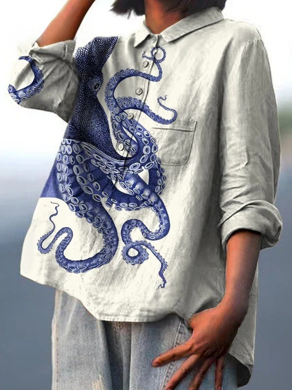 Amelia - Licht Elegante T-shirt