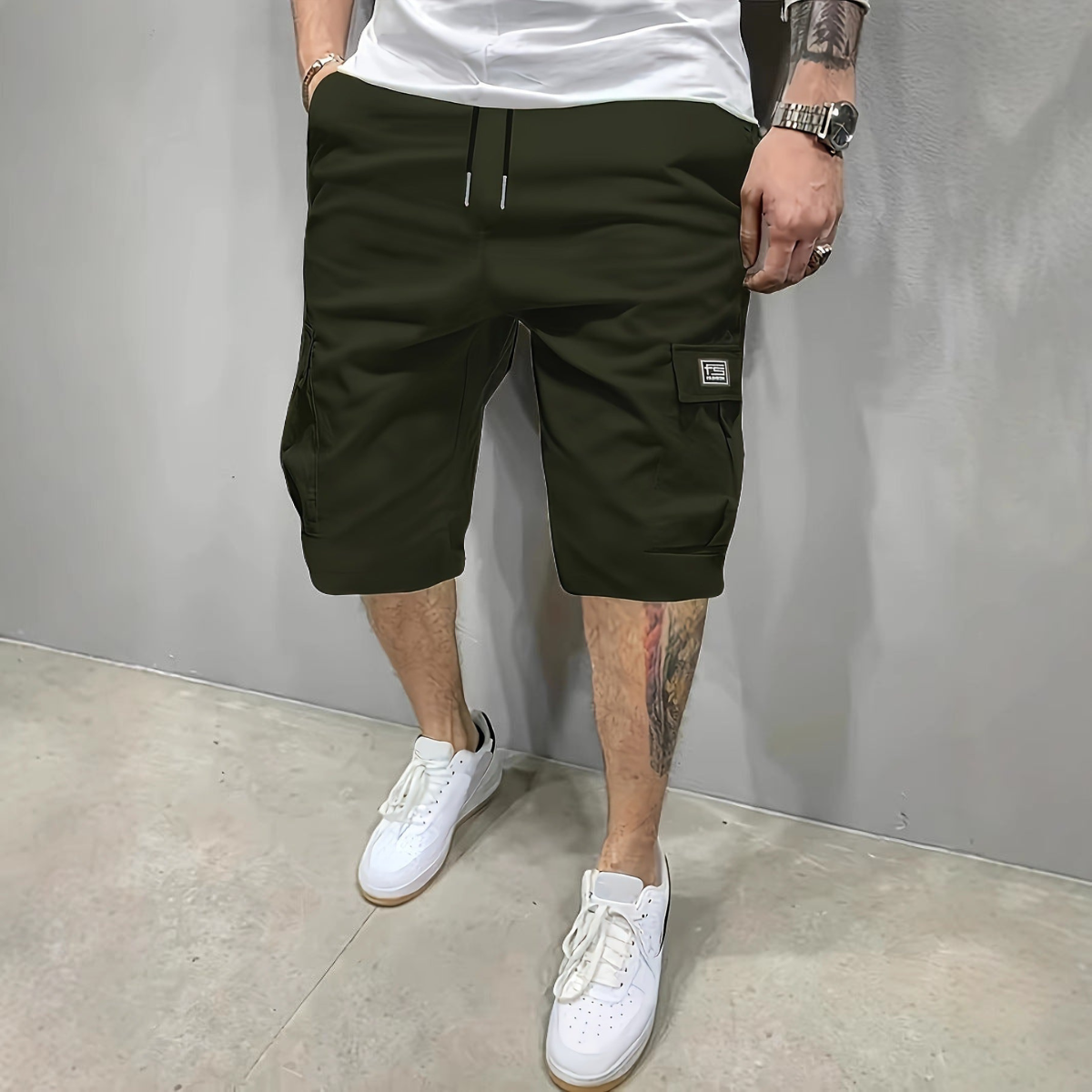 Marcus | Casual Heren Cargoshorts