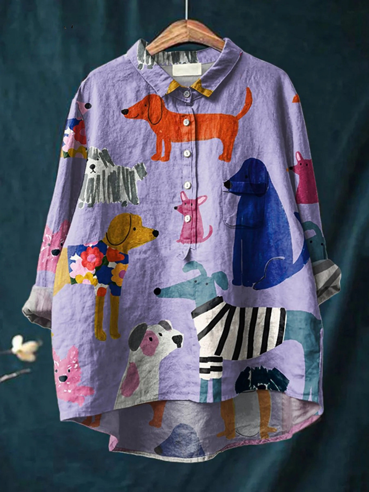 Hannah - Licht Elegante T-shirt