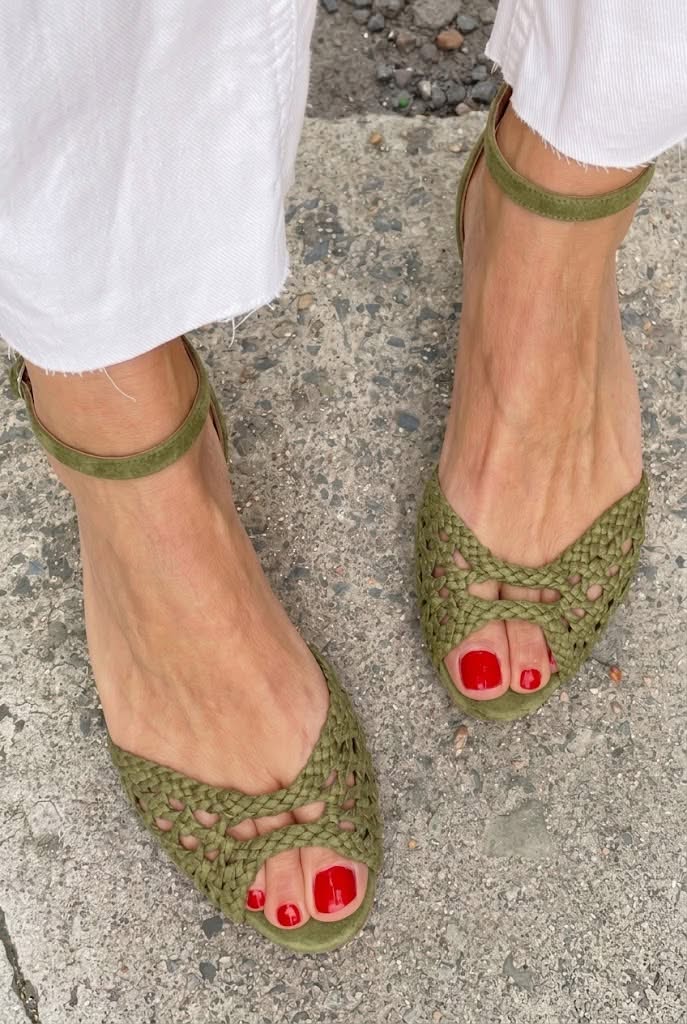 Isabelle – Geweven Zomer Sandalen