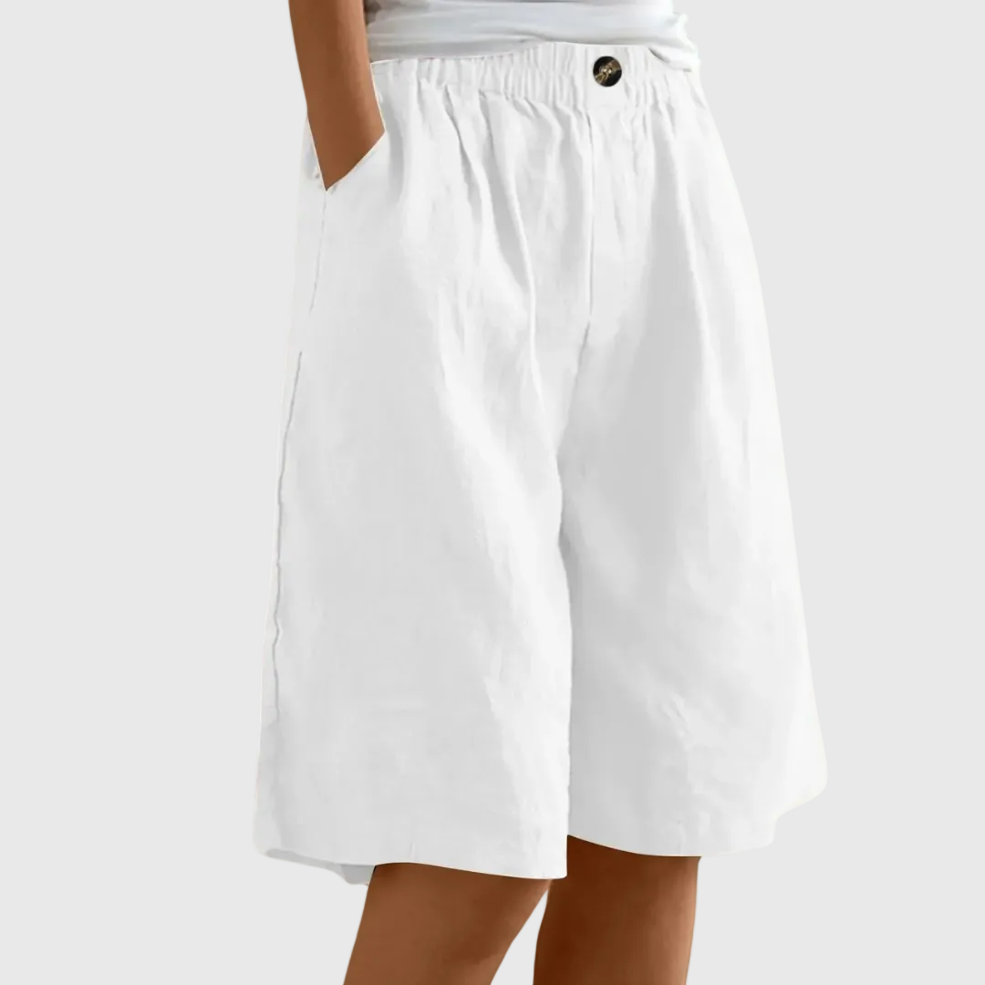 Indy | Elegante korte broek met relaxte pasvorm